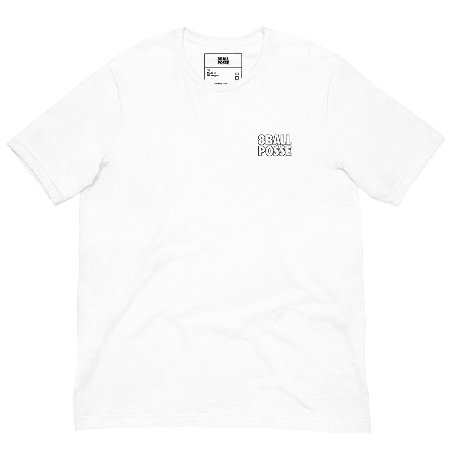 8BallPosse Embroidered Logo Unisex t-shirt