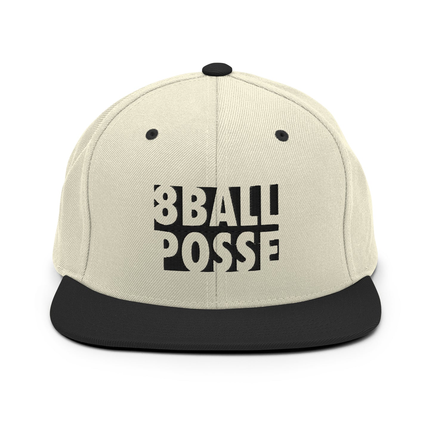 Snapback Logo Reversed White