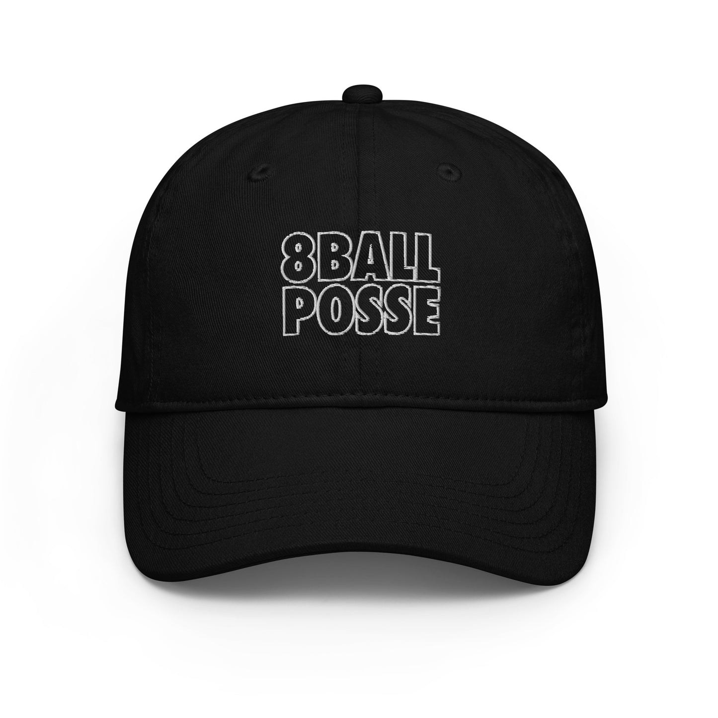 8BallPosse Embroidered Logo Champion dad hat