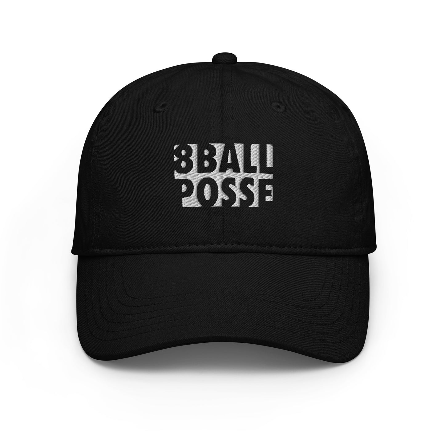 8BallPosse Embroidered Logo Champion dad hat