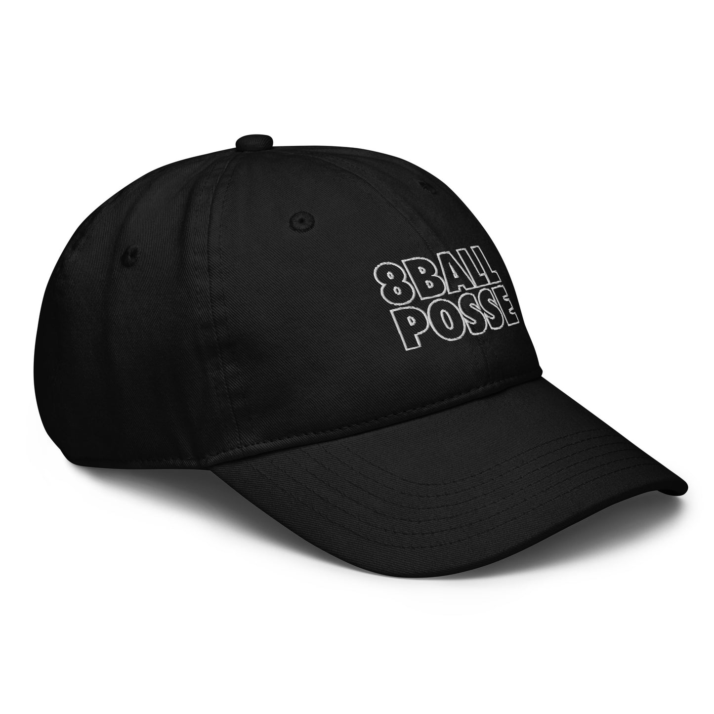 8BallPosse Embroidered Logo Champion dad hat