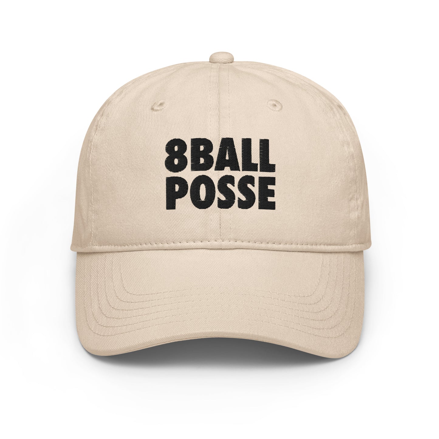 8BallPosse Embroidered Logo Champion dad hat