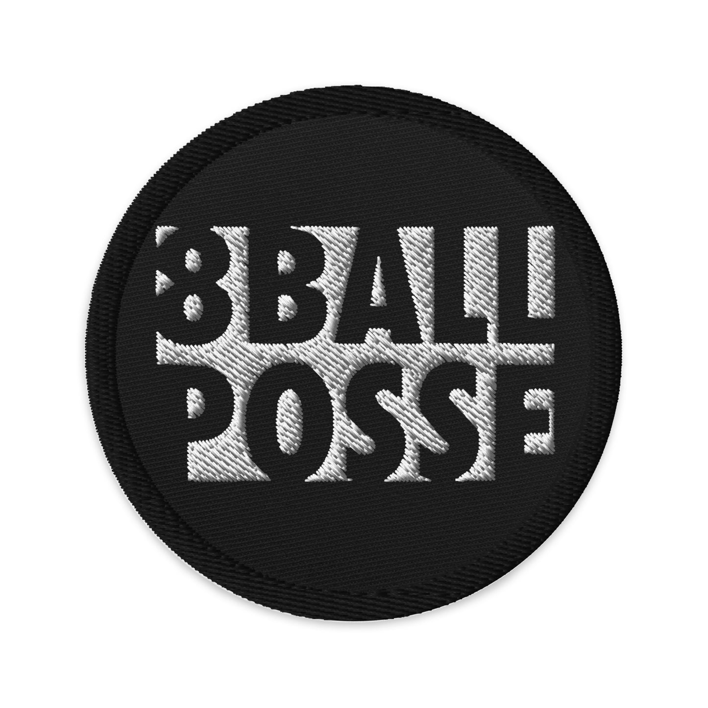 8BallPosse Logo Embroidered patches