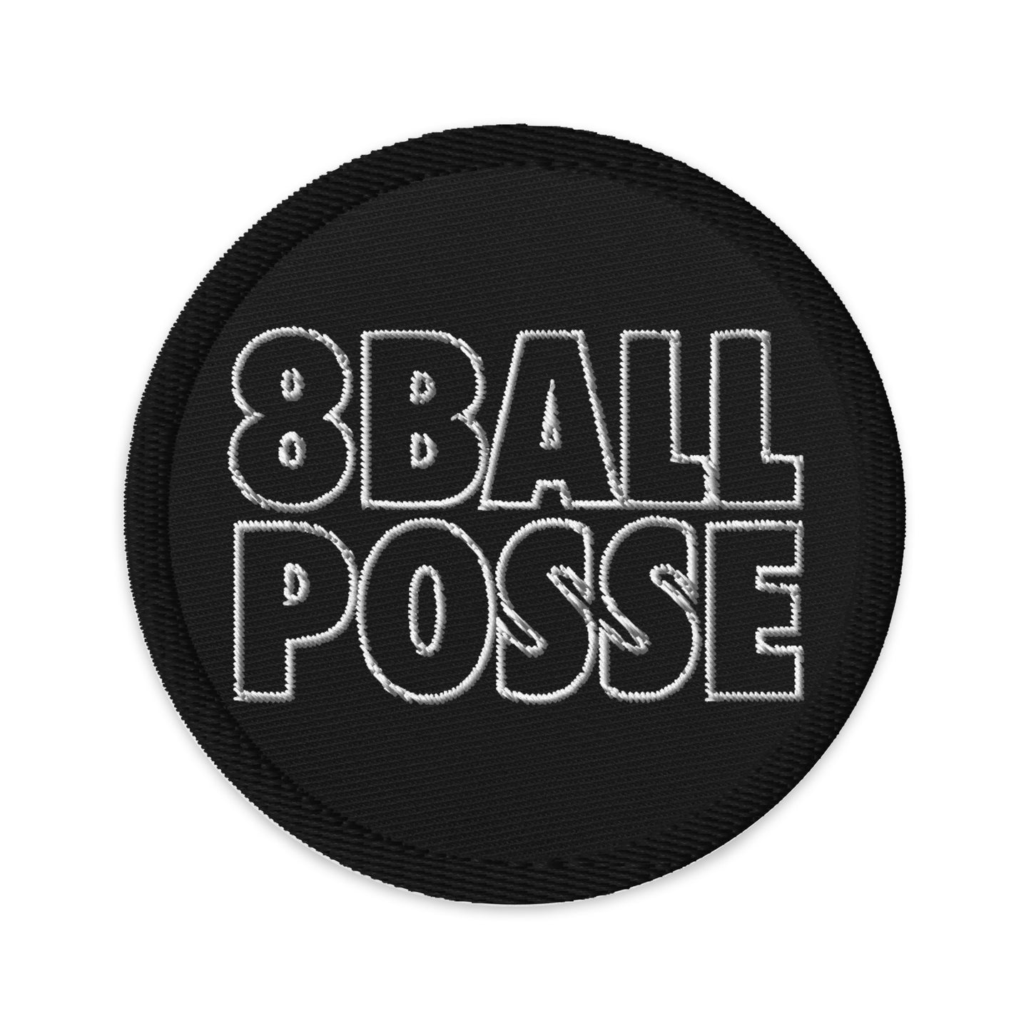 8BallPosse Logo Embroidered patches