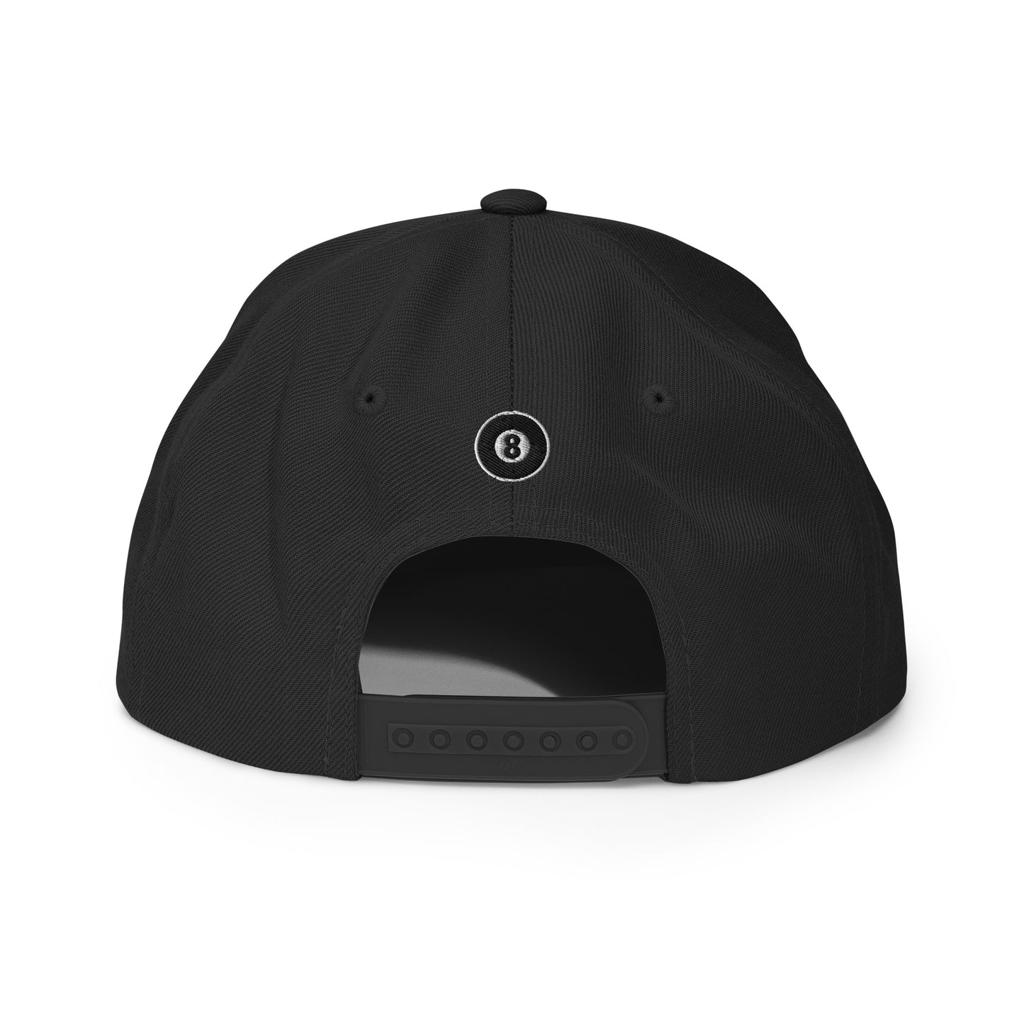 Snapback Logo Reversed Black